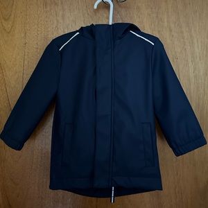 Cat and Jack Baby Toddler Boy Rain Jacket Blue 18mo
